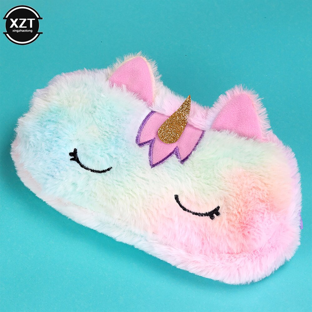 Cute Fluffy Unicorn Pencil Case