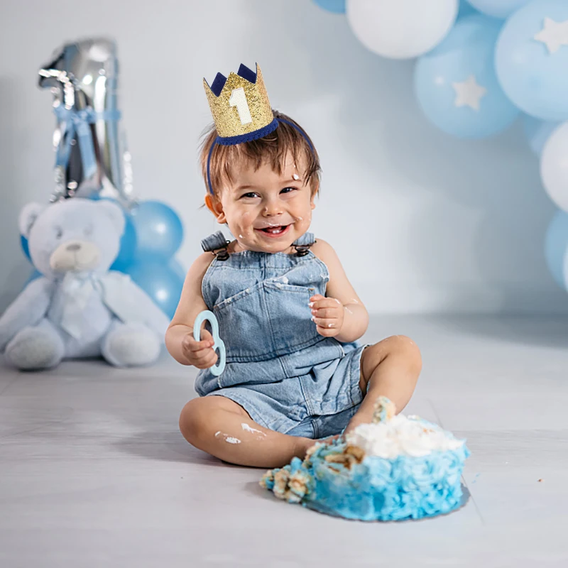 Cute Glittering 1st Birthday Party Hat