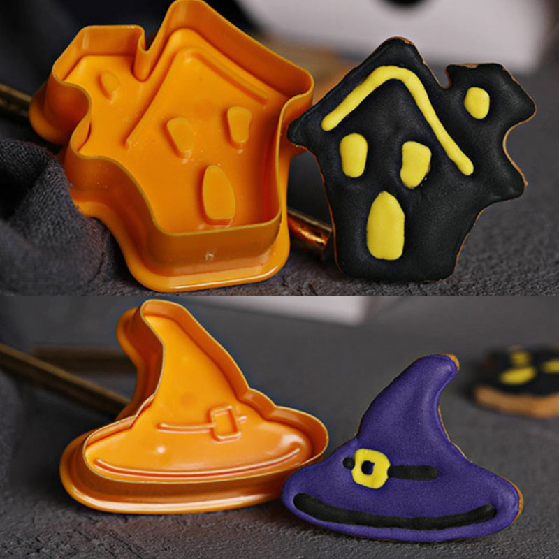 Cute Halloween Biscuit Cutters (4Pcs)
