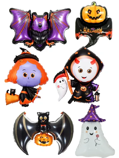 Cute Halloween Foil Balloon Cute Halloween Foil Balloon