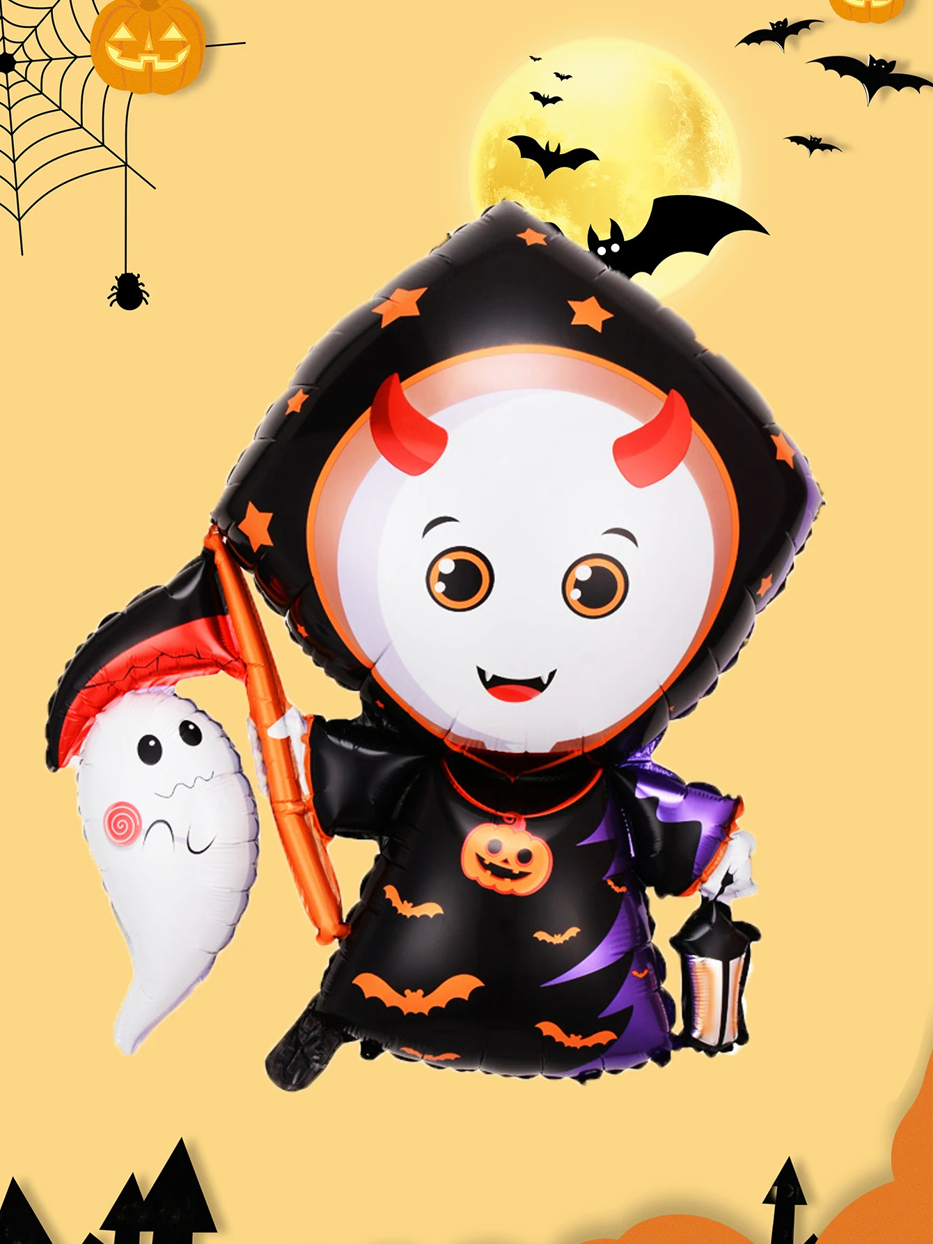 Cute Halloween Foil Balloon Cute Halloween Foil Balloon