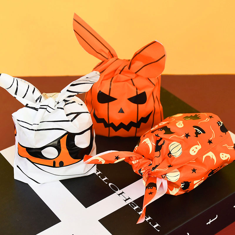 Cute Halloween Treat Bags (50Pcs) Cute Halloween Treat Bags (50Pcs)