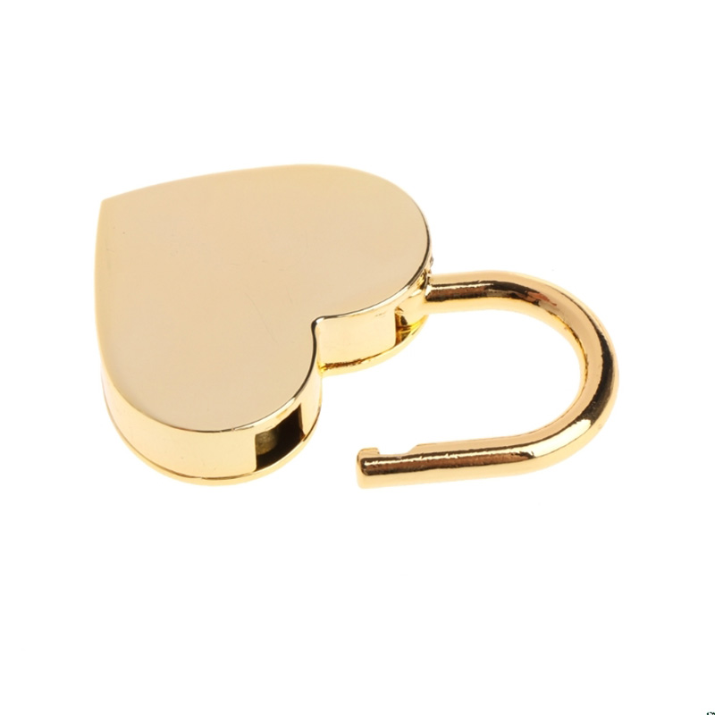 Cute Heart Lock with Vintage Key