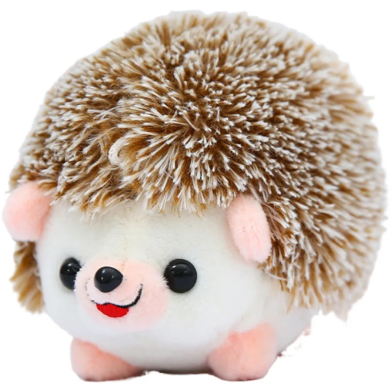 Cute Hedgehog Doll Keys Keychain Girls Cartoon Car Keyring Kawaii Women Bag Accessories Creative Cartoon Plush Doll
