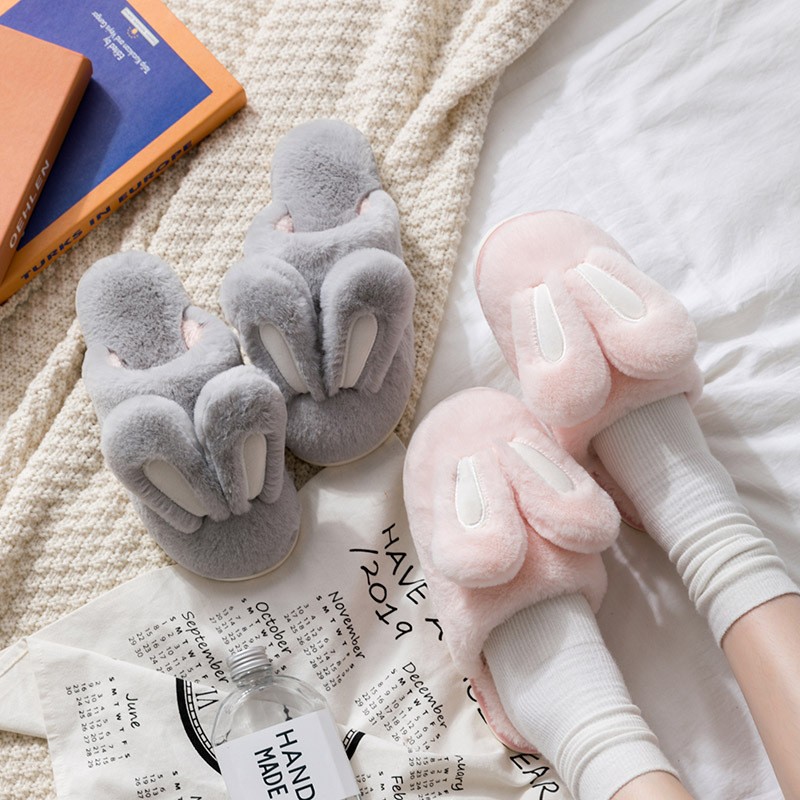 Cute Indoor Bunny Ear Slippers Cute Indoor Bunny Ear Slippers