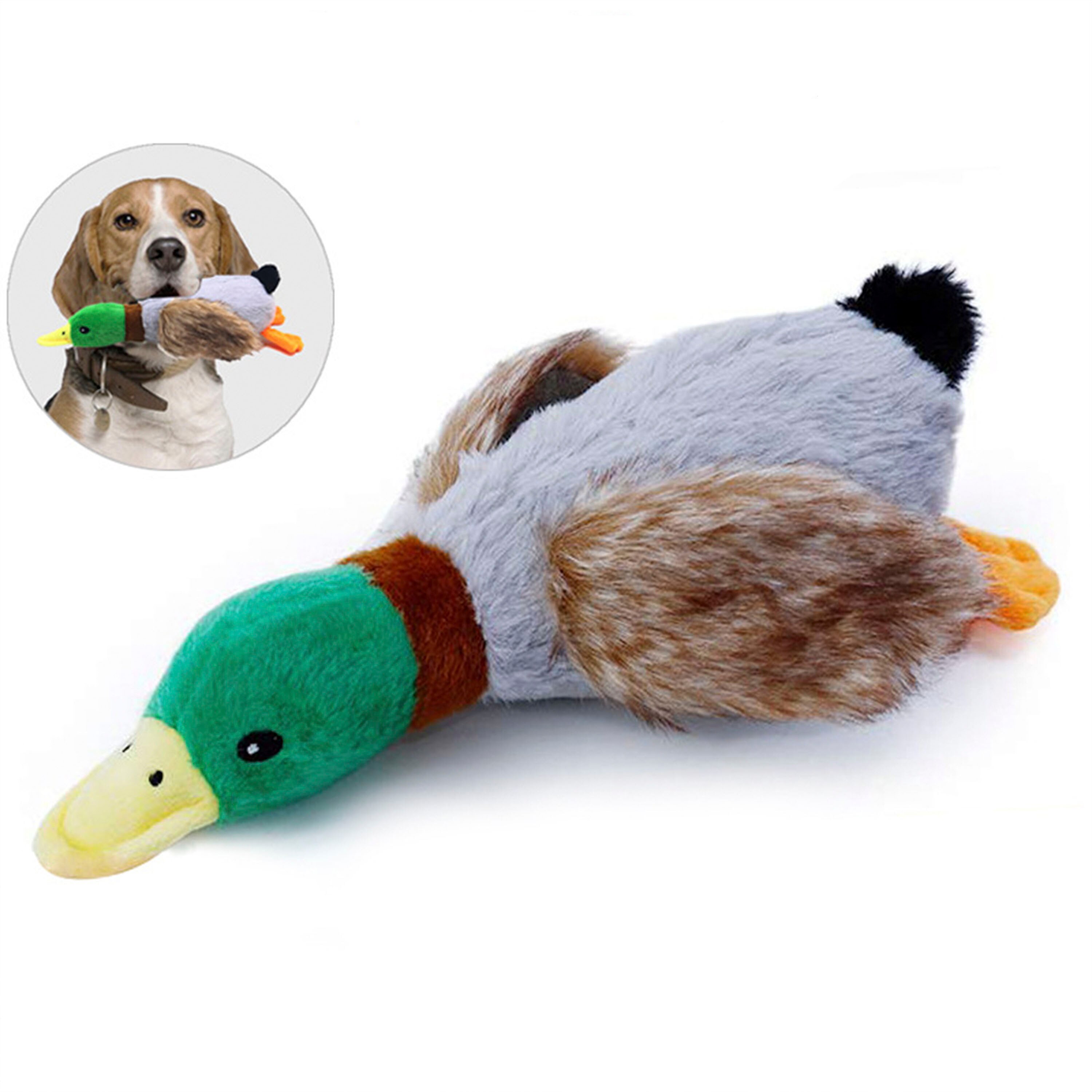 Cute Interactive Squeaky Duck Dog Toy Cute Interactive Squeaky Duck Dog Toy