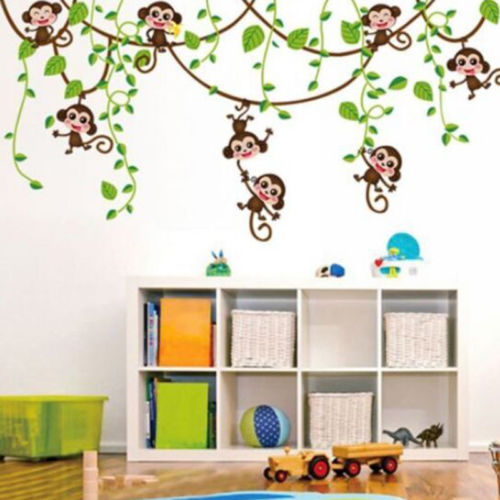 Cute Jungle Sticker for Wall