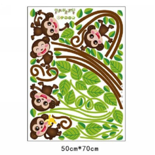 Cute Jungle Sticker for Wall