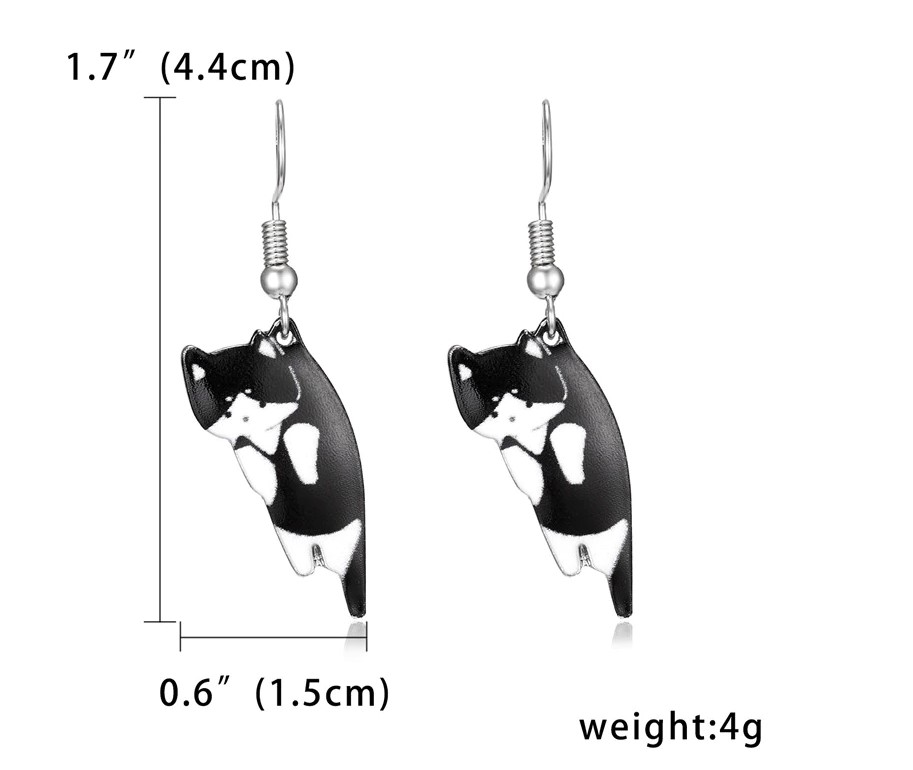 Cute Kawaii Cat Dangle Earrings (2 pcs) Cute Kawaii Cat Dangle Earrings (2 pcs)