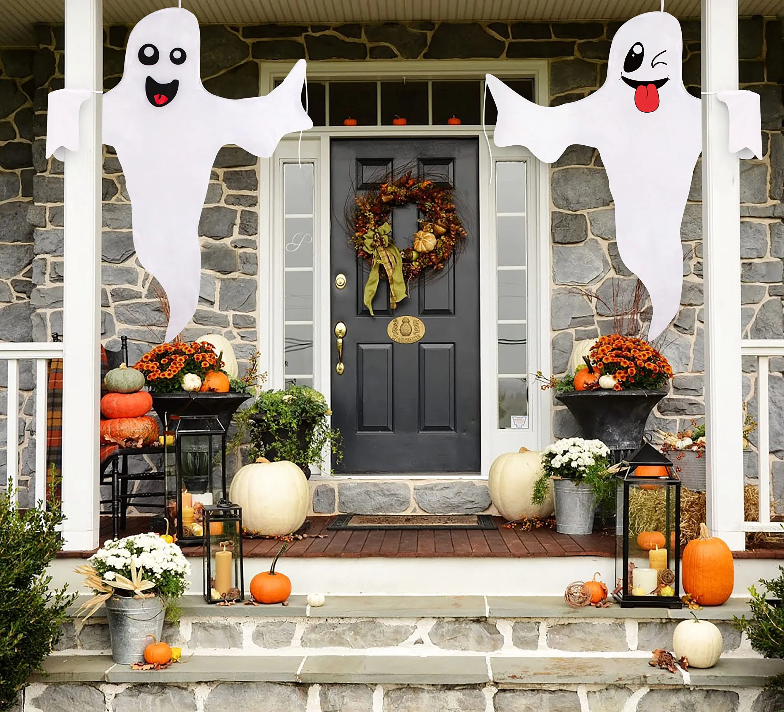 Cute LED Halloween Hanging Ghost