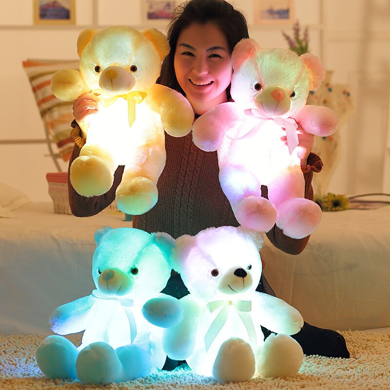 Cute LED Night Light Teddy Bear