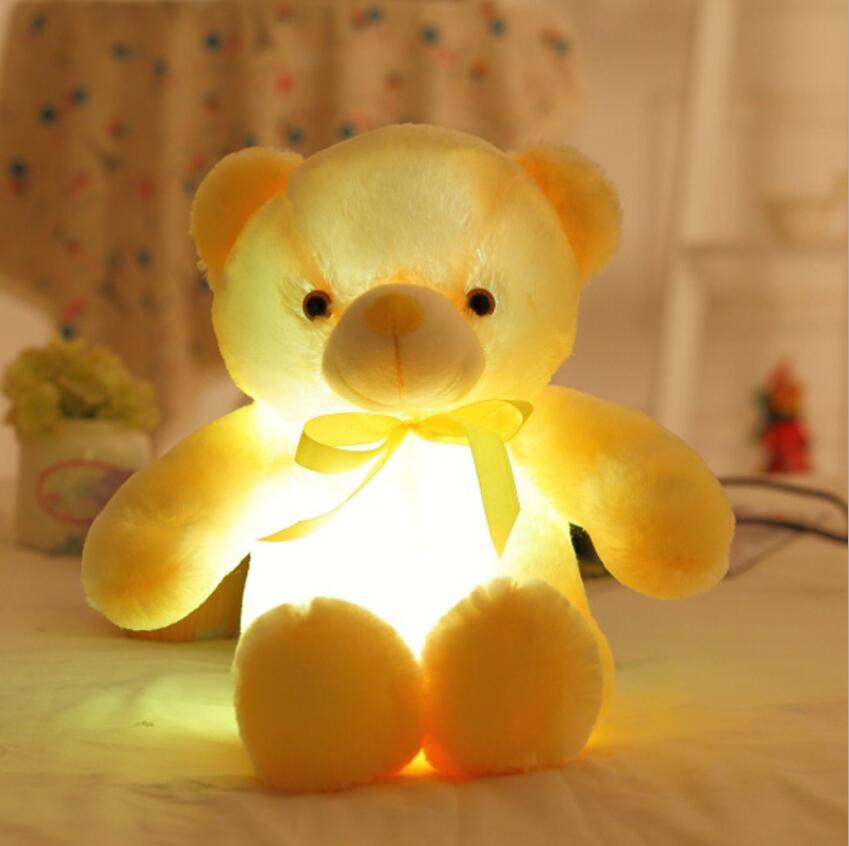 Cute LED Night Light Teddy Bear