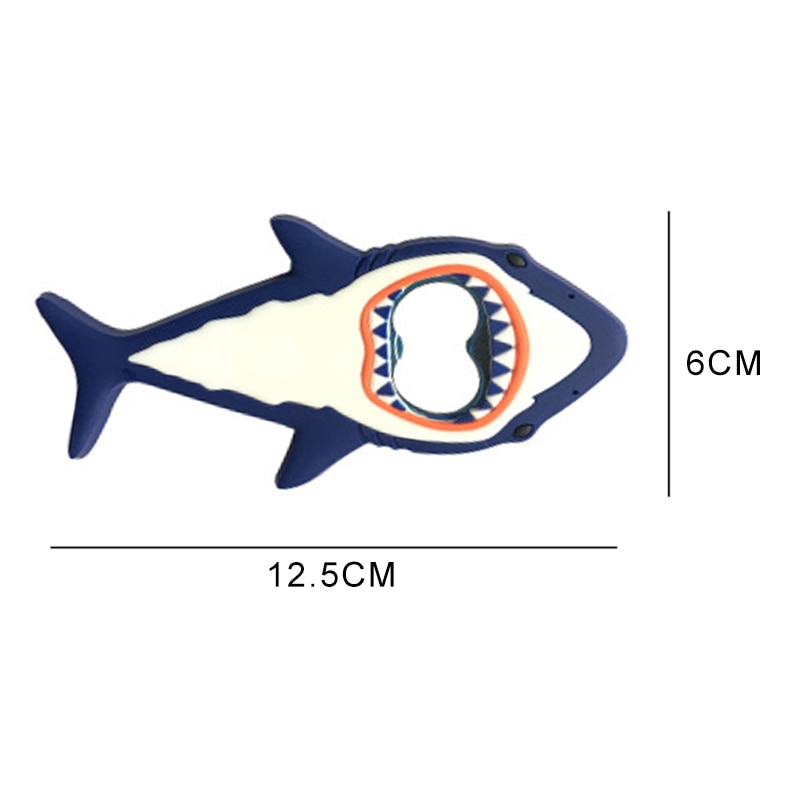 Cute Magnetic Shark Bottle Opener