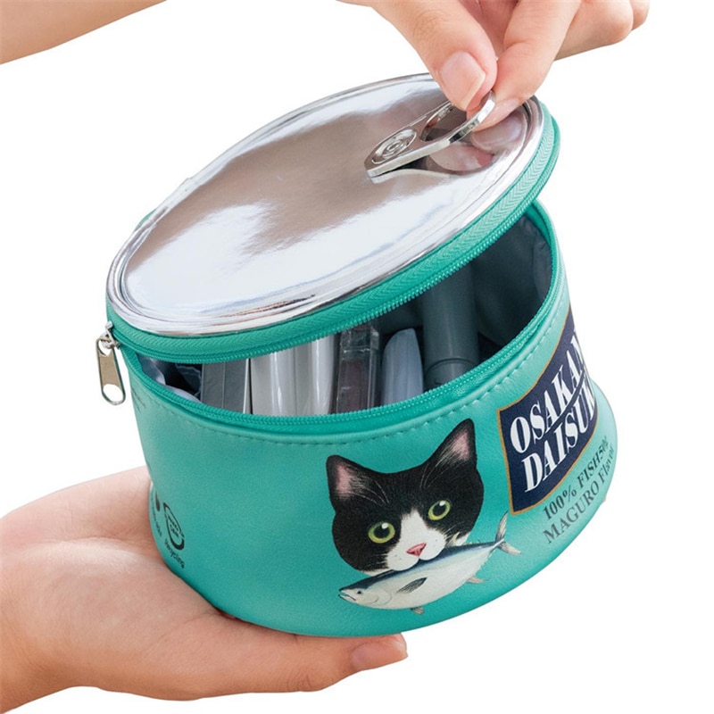 Cute Makeup Bags Cat Food Can Cute Makeup Bags Cat Food Can