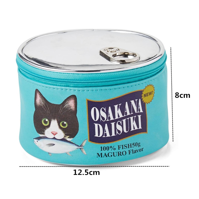 Cute Makeup Bags Cat Food Can Cute Makeup Bags Cat Food Can