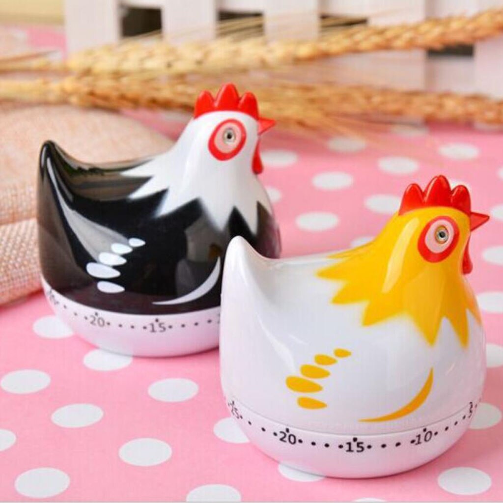 Cute Manual Chicken Kitchen Timer Cute Manual Chicken Kitchen Timer