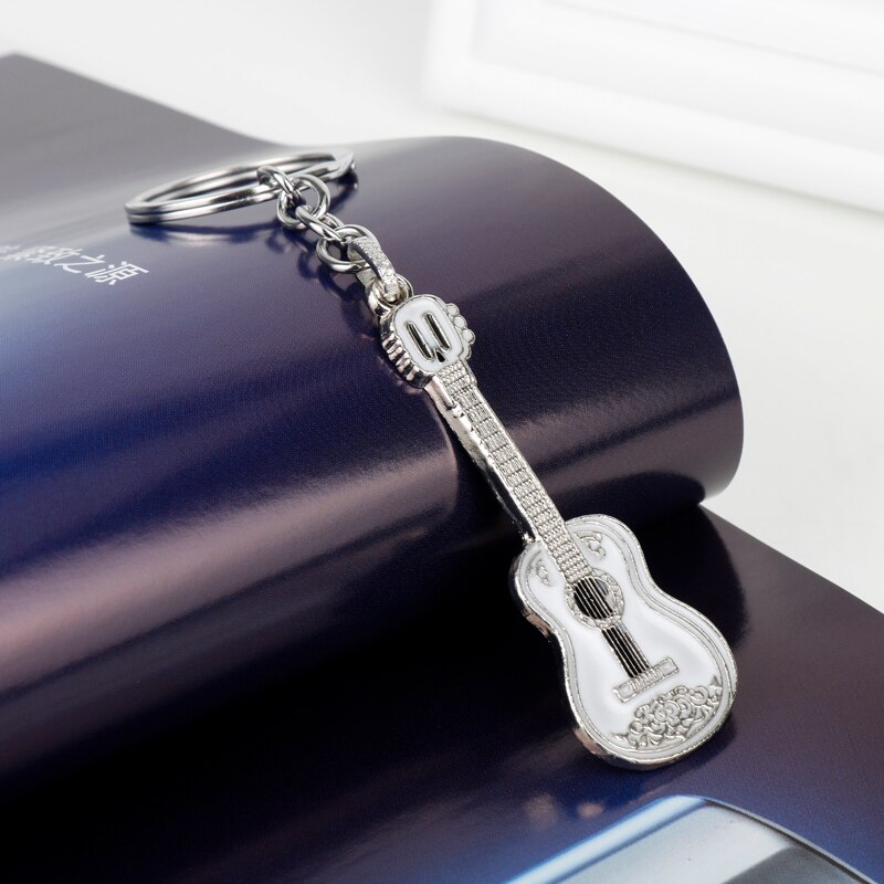 Cute Metal Guitar Keychain Cute Metal Guitar Keychain