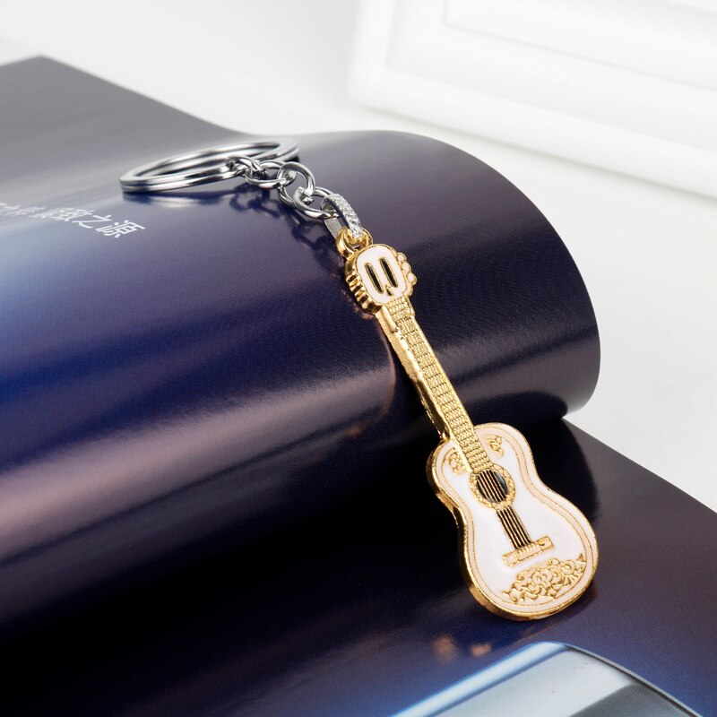 Cute Metal Guitar Keychain Cute Metal Guitar Keychain