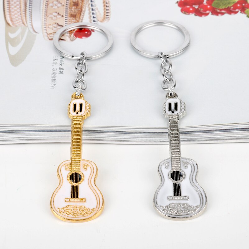 Cute Metal Guitar Keychain Cute Metal Guitar Keychain