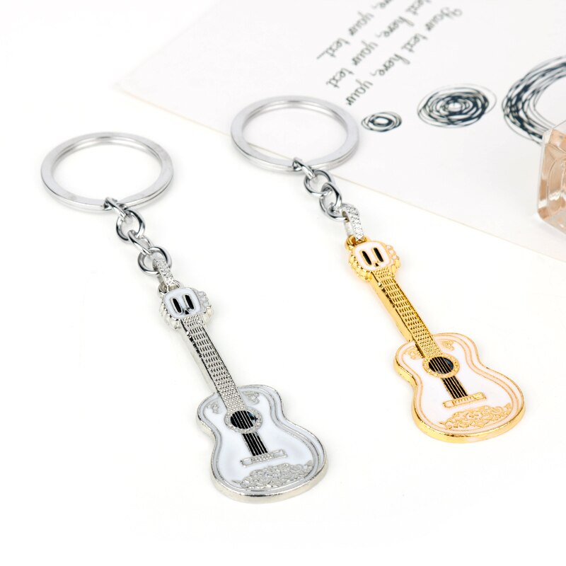 Cute Metal Guitar Keychain Cute Metal Guitar Keychain