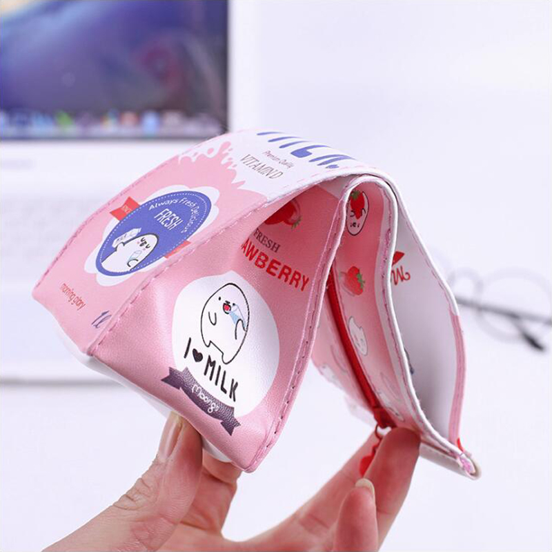 Cute Milk Carton Pencil Case