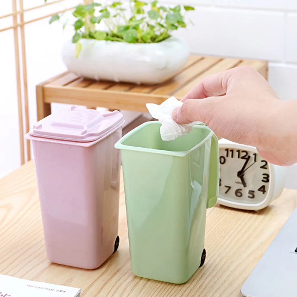 Cute Mini Garbage Can for Desk
