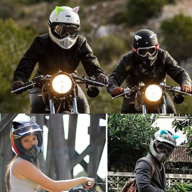 Cute Motorcycle Helmet Cat Ears Cute Motorcycle Helmet Cat Ears