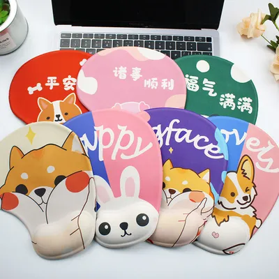 Cute Mouse Pad with Wrist Rest Cute Mouse Pad with Wrist Rest