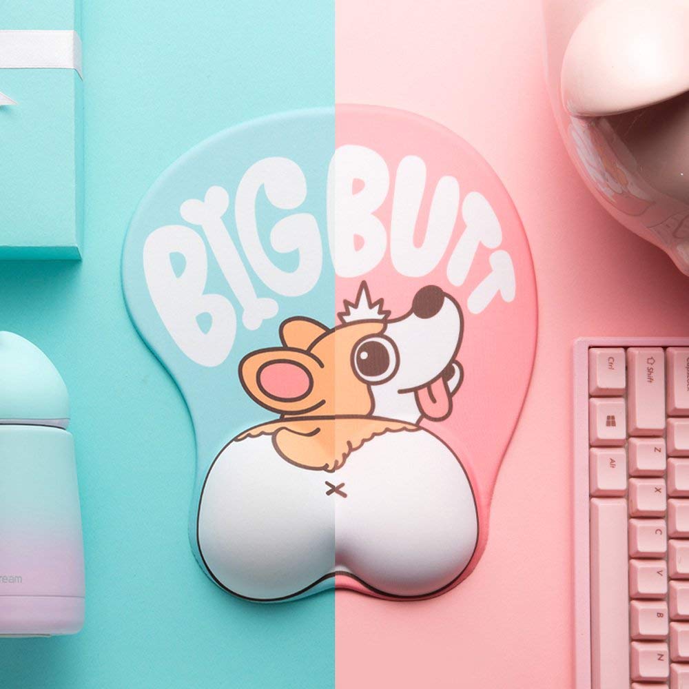 Cute Mouse Pads 3D Corgi Dog Design Cute Mouse Pads 3D Corgi Dog Design