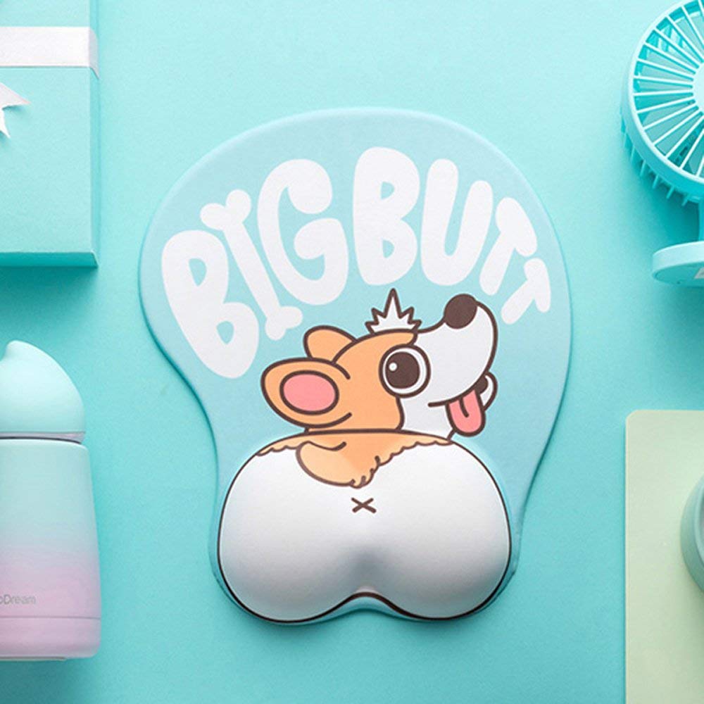 Cute Mouse Pads 3D Corgi Dog Design Cute Mouse Pads 3D Corgi Dog Design