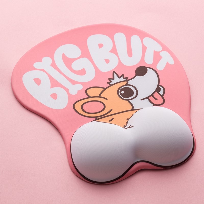Cute Mouse Pads 3D Corgi Dog Design Cute Mouse Pads 3D Corgi Dog Design
