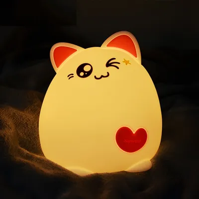 Cute Night Light Lovely Cat Lamp Cute Night Light Lovely Cat Lamp