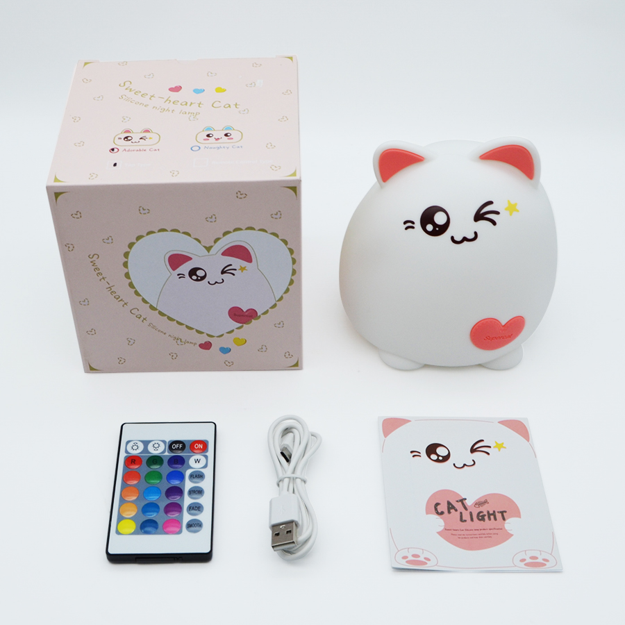Cute Night Light Lovely Cat Lamp Cute Night Light Lovely Cat Lamp