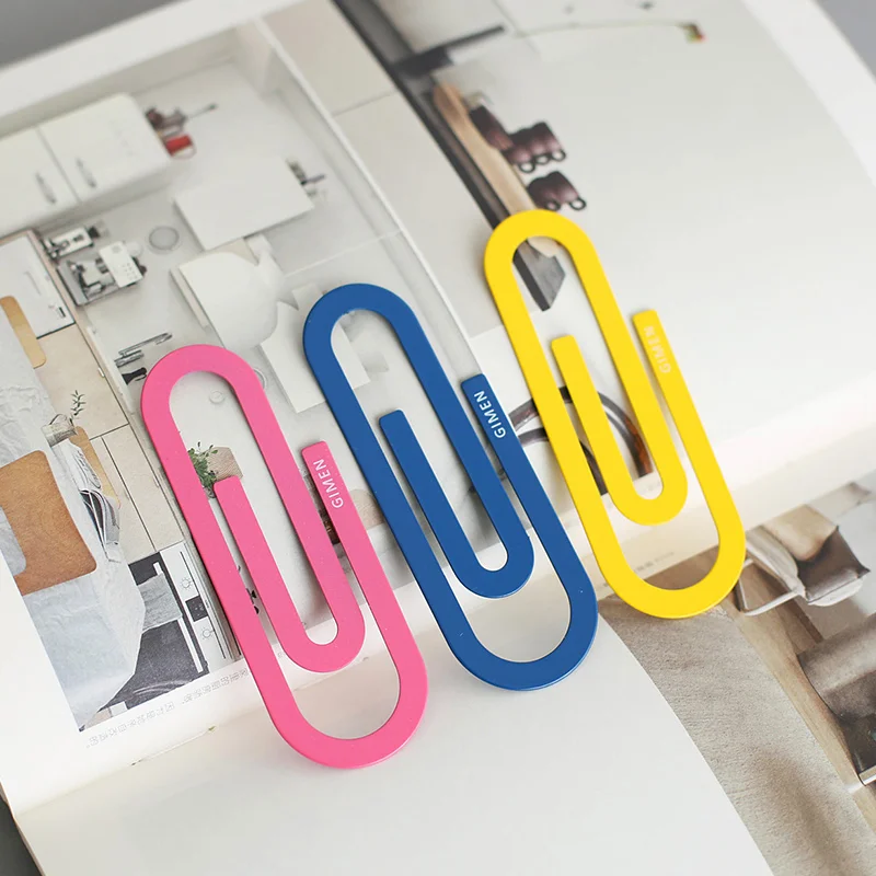 Cute Paper Clip Bookmarks (2Pcs) Cute Paper Clip Bookmarks (2Pcs)