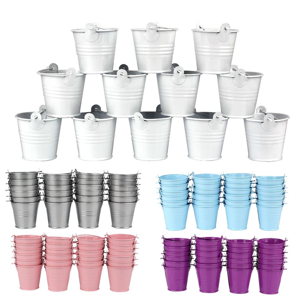 Cute Party Favor Mini Metal Buckets