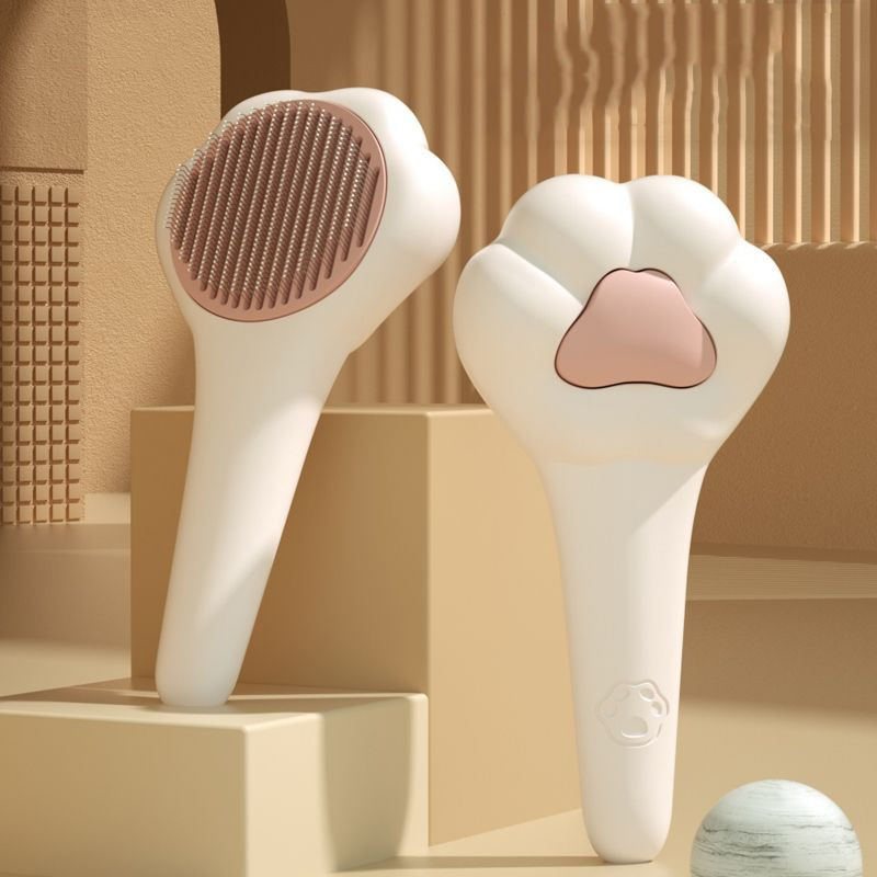 Cute Paw Style Cat Grooming Brush