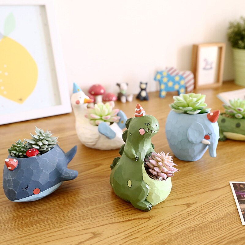 Cute Plant Pot Animal Design Pot Cute Plant Pot Animal Design Pot