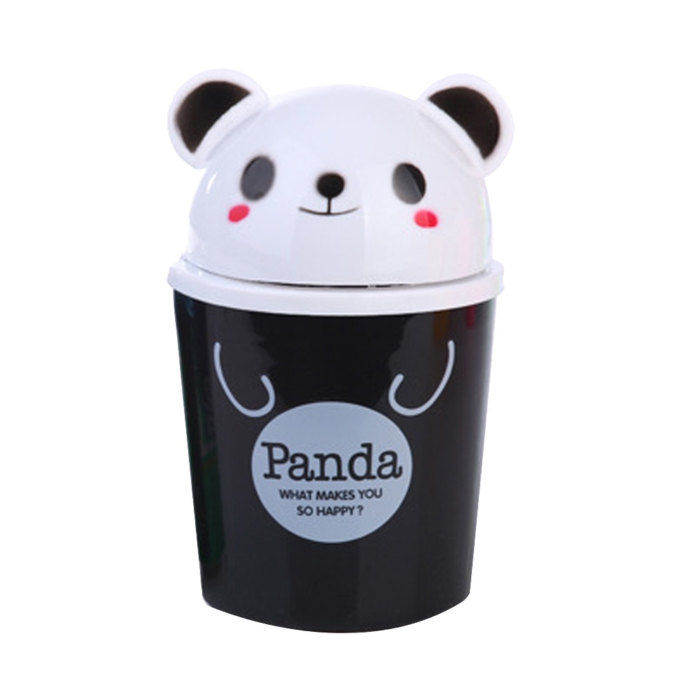 Cute Plastic Mini Trash Bin Cute Plastic Mini Trash Bin