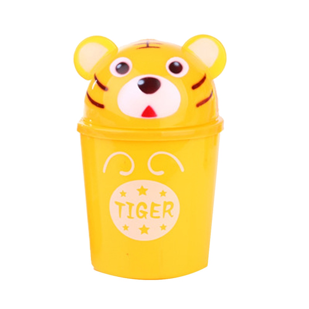Cute Plastic Mini Trash Bin Cute Plastic Mini Trash Bin