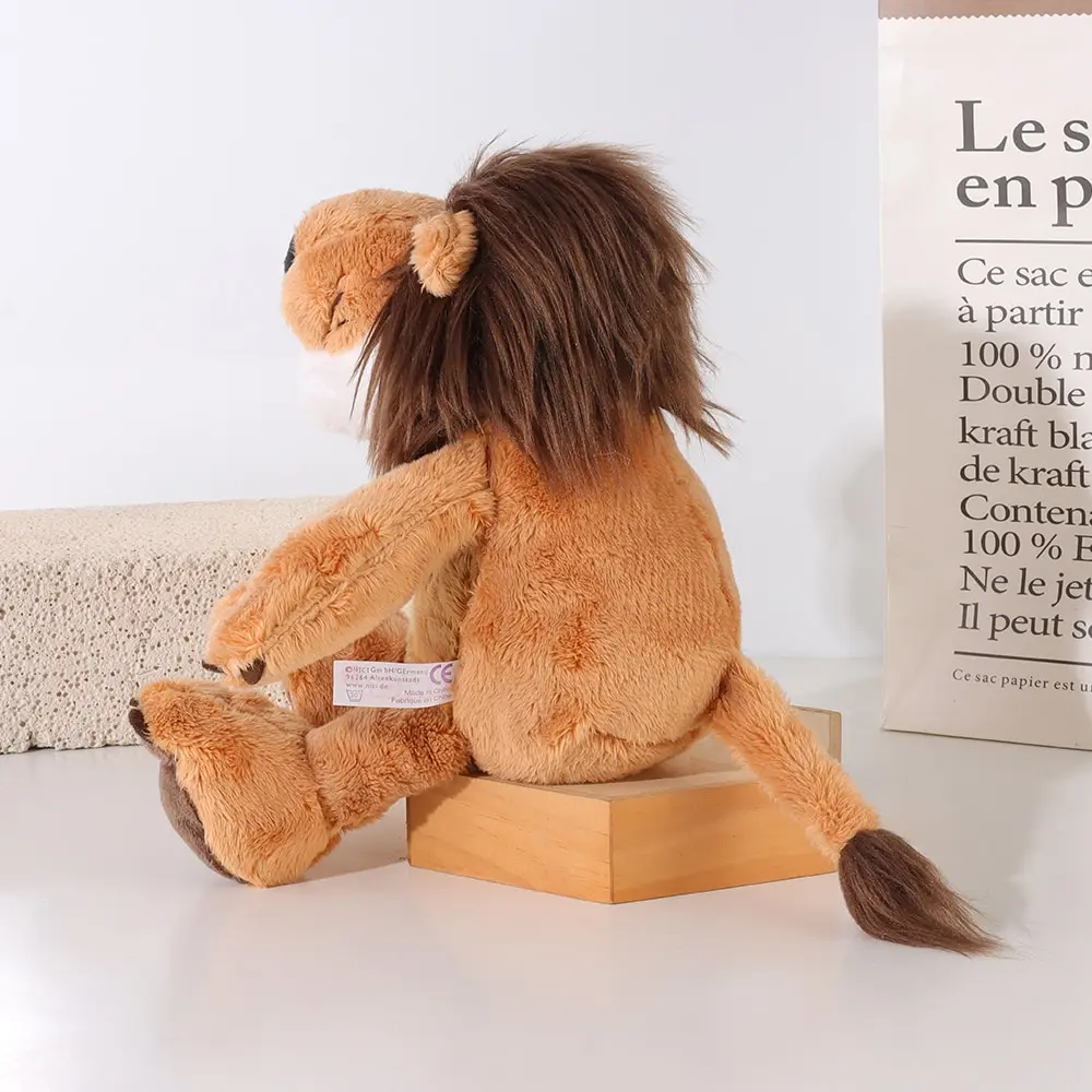 Cute Plush Lion Forest Animal Plush Lion Kid Children Toy Soft Touch Lion Doll Toy