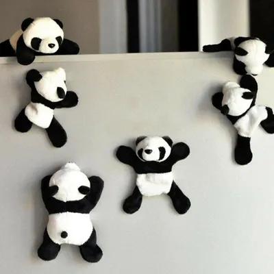 Cute Plush Magnet Panda Cute Plush Magnet Panda