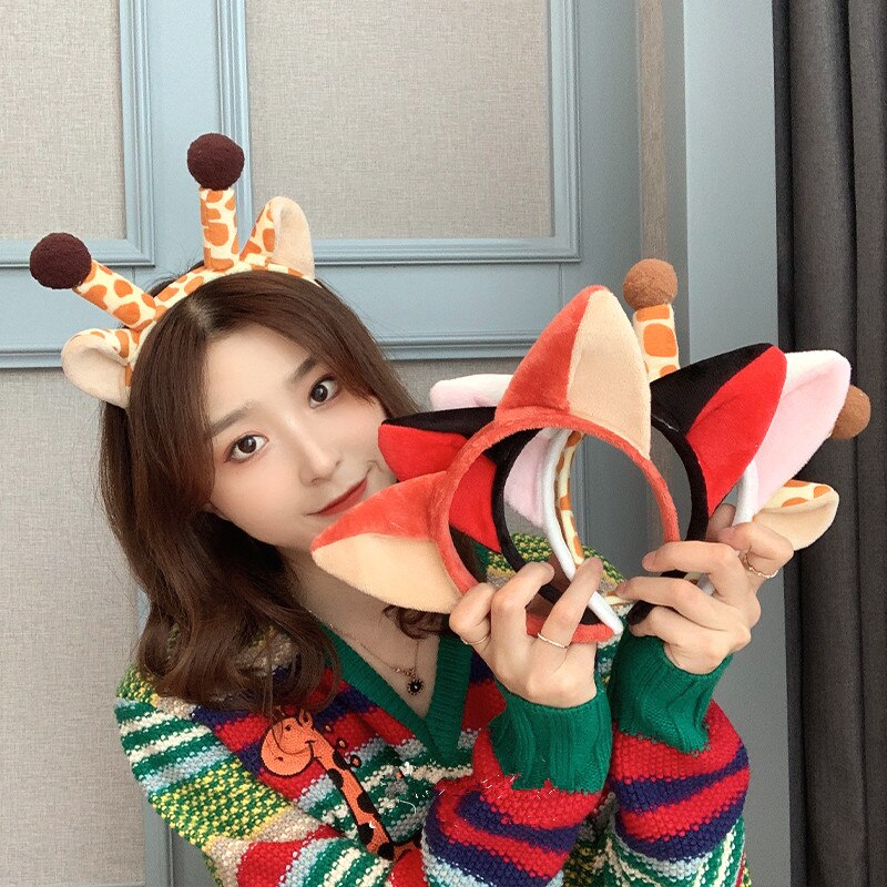 Cute Plush Novelty Animal Headband Cute Plush Novelty Animal Headband