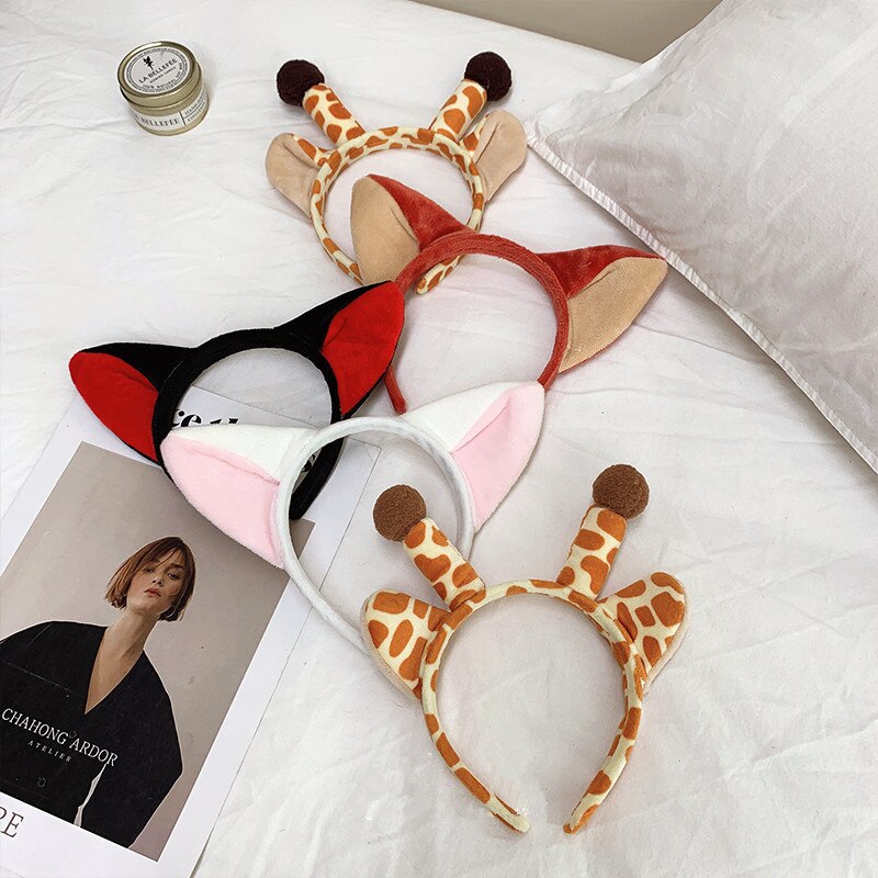 Cute Plush Novelty Animal Headband