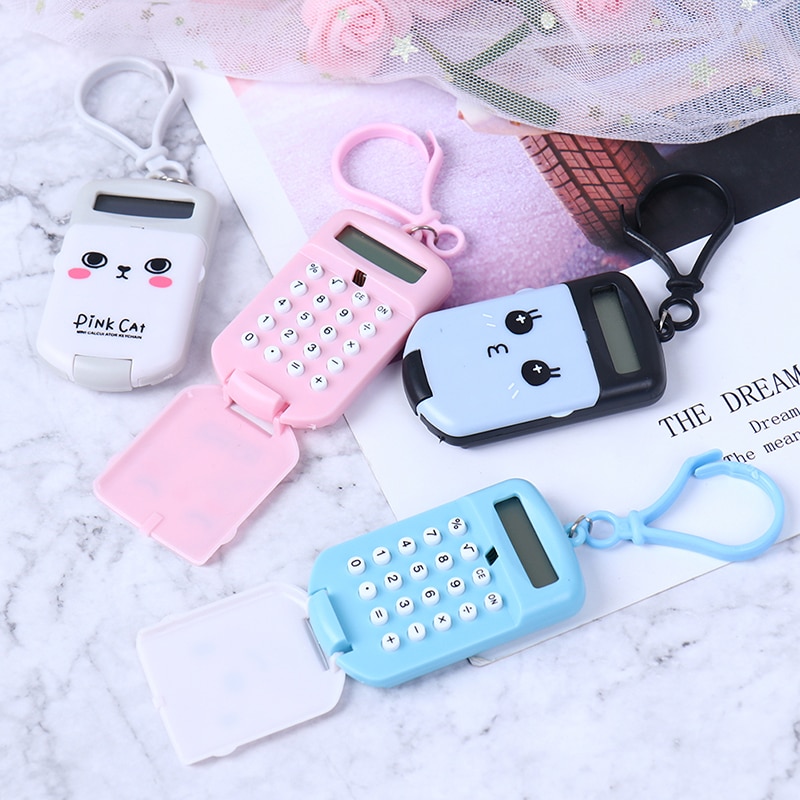 Cute Portable Calculator Keychain Cute Portable Calculator Keychain