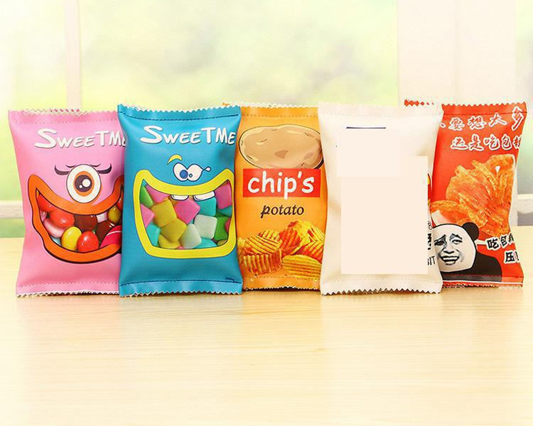 Cute Purses Chips Pencil Pouch Cute Purses Chips Pencil Pouch