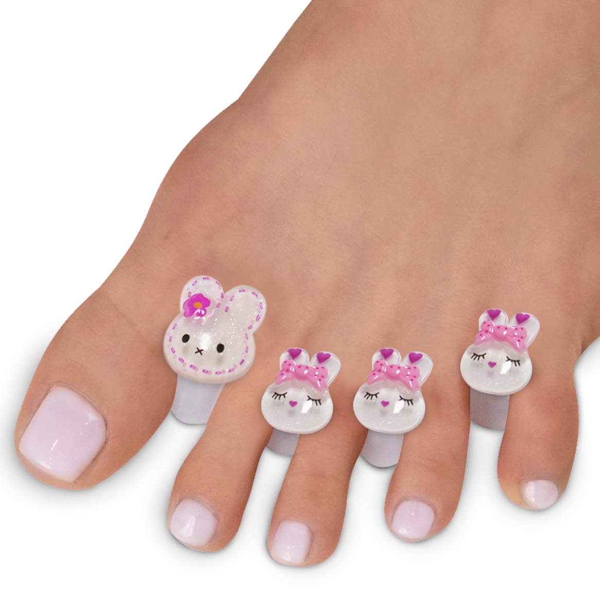Cute Rabbit Toe Separators (8Pcs)