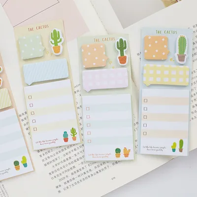 Cute Reminder Sticky Notepads