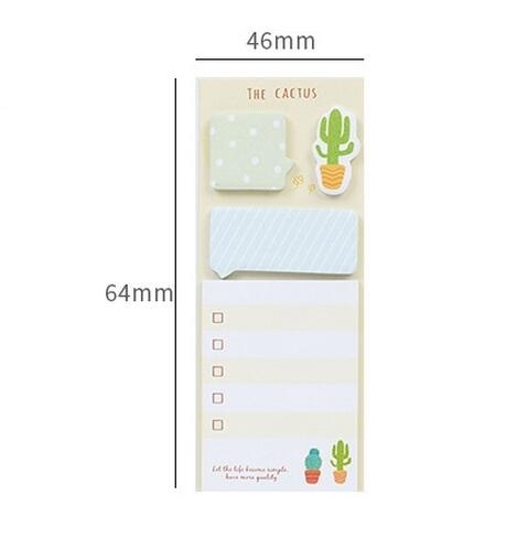 Cute Reminder Sticky Notepads