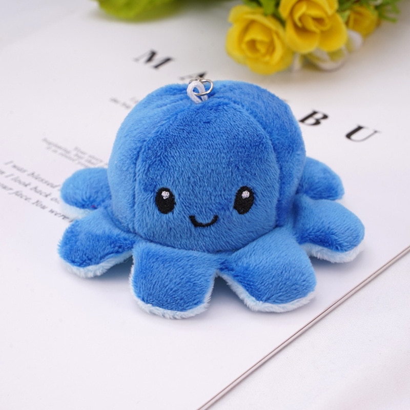 Cute Reversible Octopus Keychain Cute Reversible Octopus Keychain