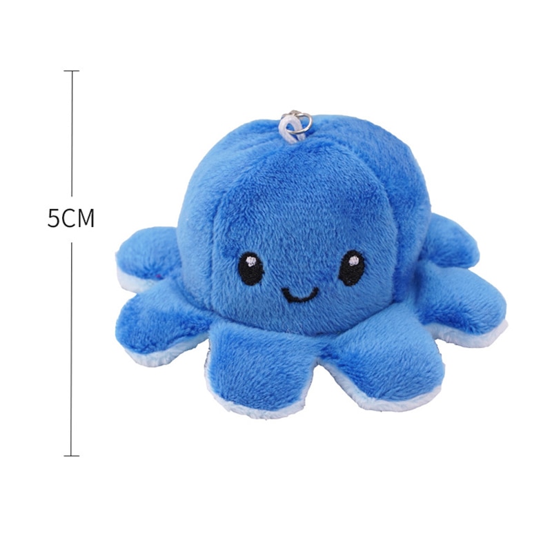 Cute Reversible Octopus Keychain Cute Reversible Octopus Keychain